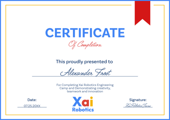 Xai_Robotics_Camp_Certificate Xai_Robotics_Camp_Certificate